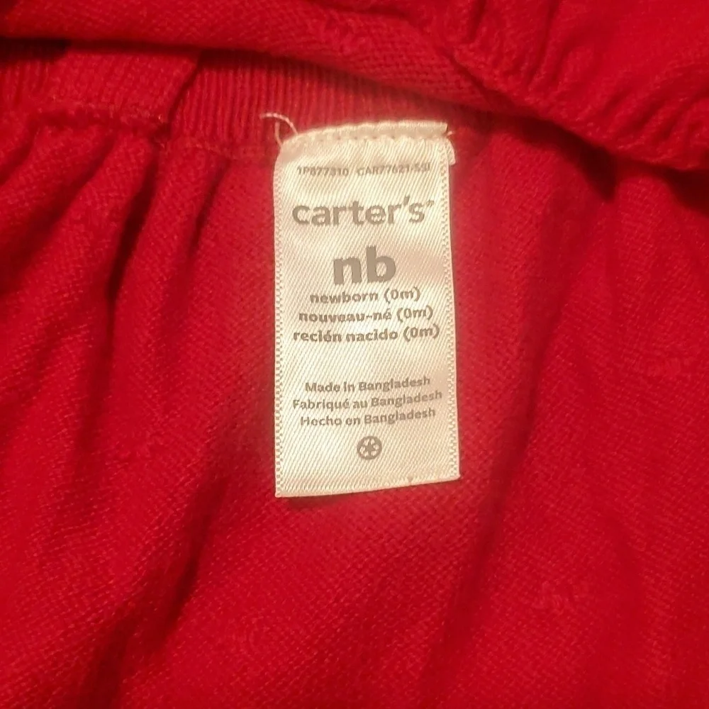 🐻   Carter's Newborn Overall Dress 👗